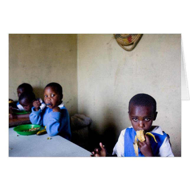 Lunch, Saidia Orphanage (Voorkant Horizontaal)