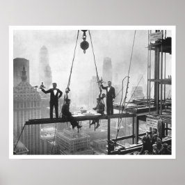 Lunch te The Waldorf Poster