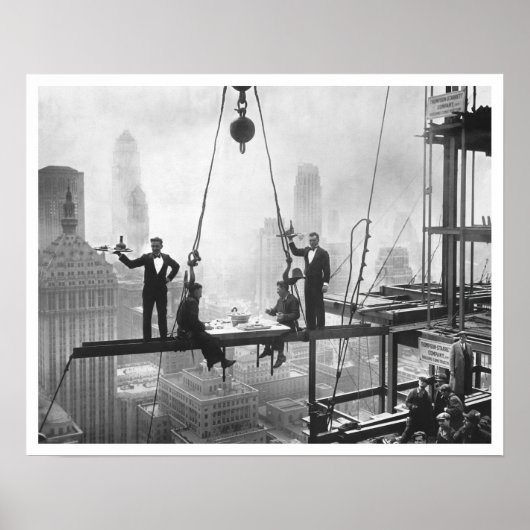 Lunch te The Waldorf Poster (Voorkant)