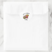 Lunch Time Hart Sticker (Tas)