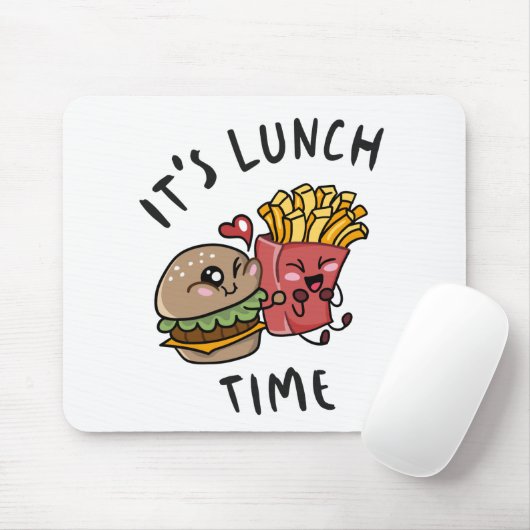 Lunch Time Muismat (Met muis)