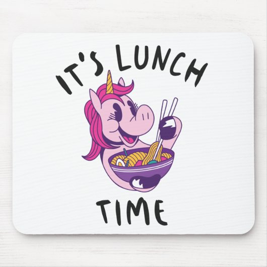 Lunch Time Muismat (Voorkant)