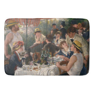 Lunch van de Boating Party - Auguste Renoir Badmat