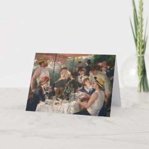 Lunch van de Boating Party - Auguste Renoir Kaart