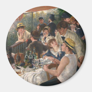 Lunch van de Boating Party - Auguste Renoir Magneet