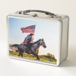 Lunchbox aanpasbaar patriottisch