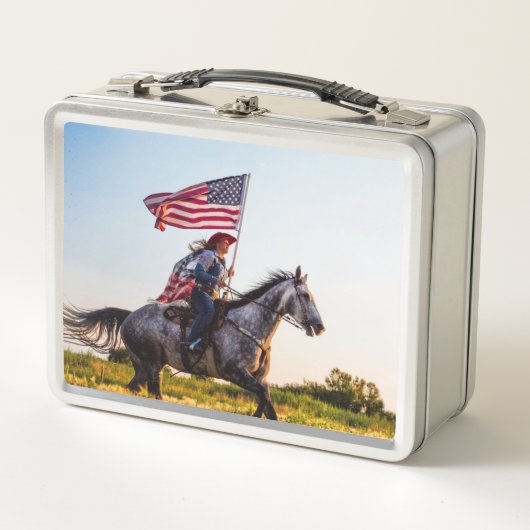 Lunchbox aanpasbaar patriottisch (Voorkant)