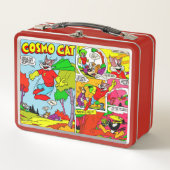 Lunchbox Cosmo Cat Comics des années 1950  (Devant)