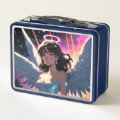 Lunchbox Cupid Girl Metal (Dos)