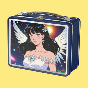 Lunchbox Cupid Girl Metal