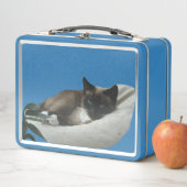 Lunchbox de chats de Siamese (En situation)