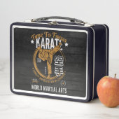Lunchbox de karaté personnalisé (En situation)