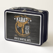 Lunchbox de karaté personnalisé (Devant)