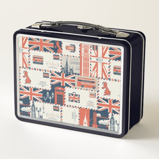 Lunchbox de poste de Londres (Dos)