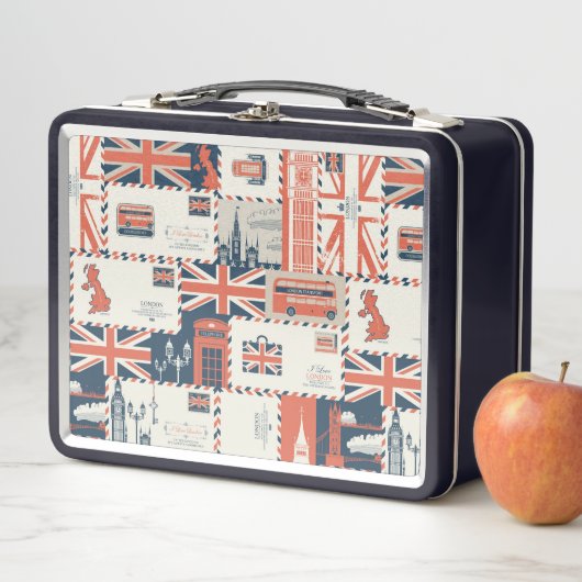 Lunchbox de poste de Londres (En situation)