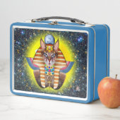 Lunchbox en métal Bastet (En situation)