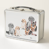 Lunchbox en métal Chiens favoris (Devant)