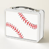Lunchbox en métal de conception de base-ball (Dos)