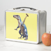 Lunchbox en métal Dinosaur cool (En situation)
