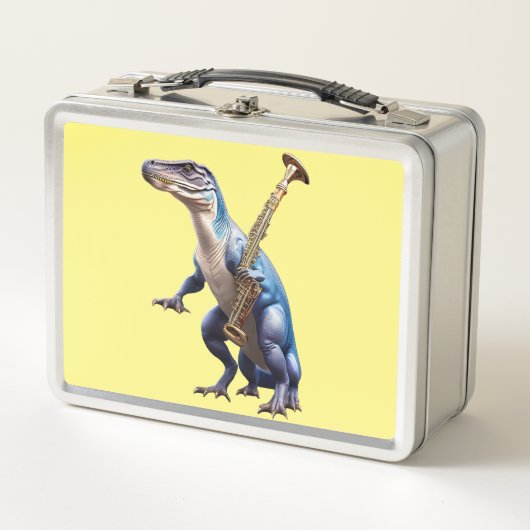 Lunchbox en métal Dinosaur cool (Devant)