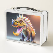 Lunchbox en métal Dinosaur cool (Dos)