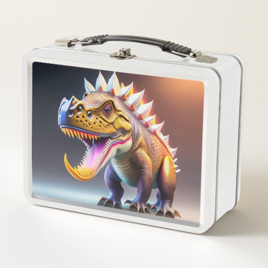 Lunchbox en métal Dinosaur cool (Devant)