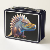 Lunchbox en métal Dinosaur cool (Dos)