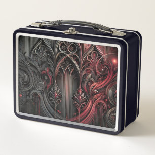 Lunchbox en métal gothique - Style unique