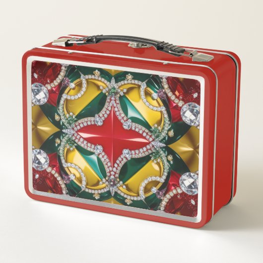 Lunchbox en métal inoxydable avec couleurs de Los (Dos)