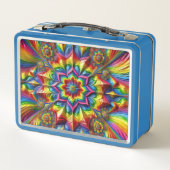 Lunchbox en métal inoxydable avec couleurs LGBTQ (Dos)