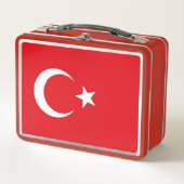 Lunchbox en métal inoxydable avec drapeau de la Tu (Devant)