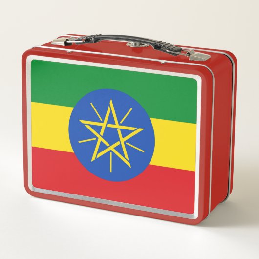 Lunchbox en métal inoxydable avec drapeau de l'Éth (Dos)