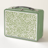 Lunchbox en métal Motif Willow de William Morris (Devant)