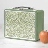 Lunchbox en métal Motif Willow de William Morris (En situation)