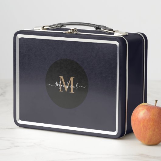 Lunchbox en métal personnalisé - Ajouter QR Code & (En situation)