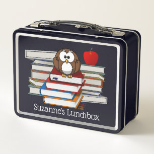 Lunchbox en métal pour vieux oiseaux