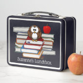 Lunchbox en métal pour vieux oiseaux (En situation)