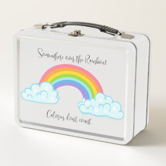 Lunchbox en métal rétro amusant