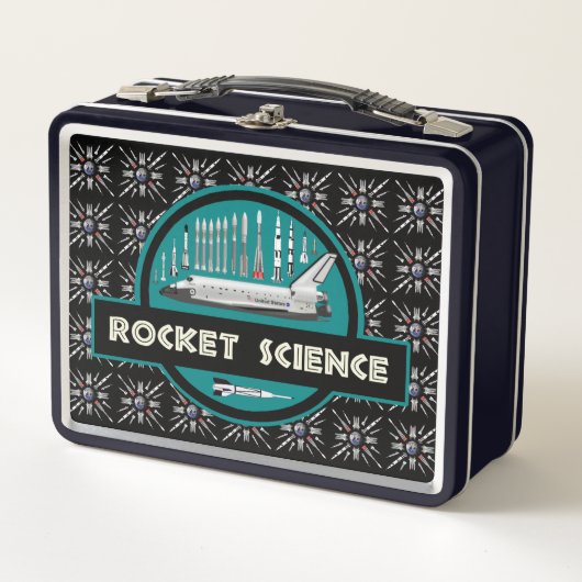 Lunchbox en métal Rocket Science (Devant)