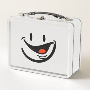 Lunchbox en métal sourire