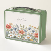 Lunchbox Fleur sauvage coloré (Dos)