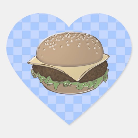 lunchbox hart sticker (Voorkant)