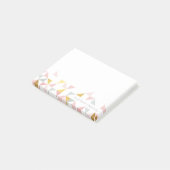 LUNCHBOX LOVE NOOT modern aztec driehoekspatroon Post-it® Notes (Schuin)