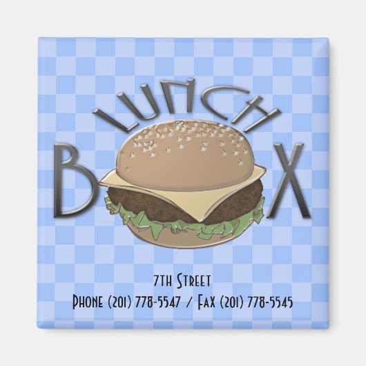 lunchbox magneet (Voorkant)