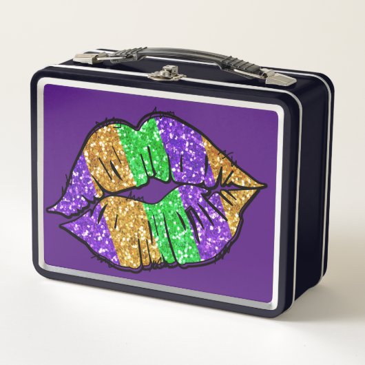 Lunchbox Mardi Gras Kiss (Devant)
