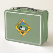 Lunchbox métallique avec guet (Dos)