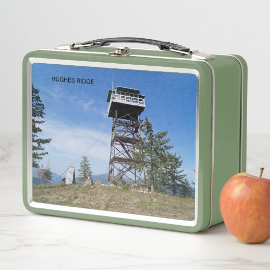 Lunchbox métallique avec guet (En situation)