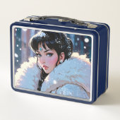 Lunchbox métallique (boîte cosmétique) (Dos)