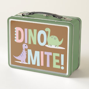 Lunchbox métallique Dinomite Dinosaur Duo