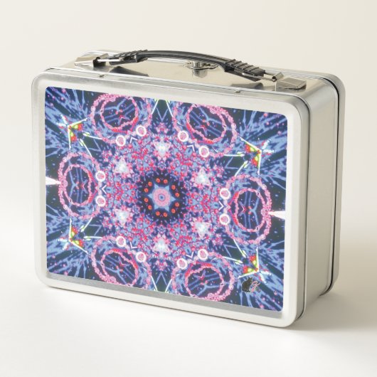 Lunchbox métallique Kaleidoscope Vivid (Dos)